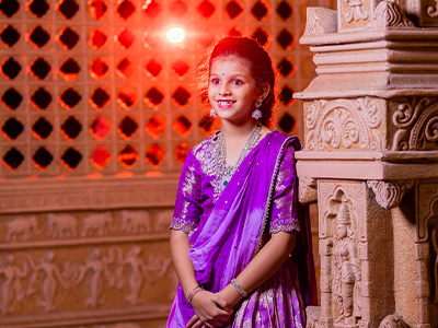 Half-Saree Photography